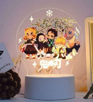 דימון סלייר – מנורת 3D LED קבוצת רנגוקו ( משנה צבעים + שלט רחוק )