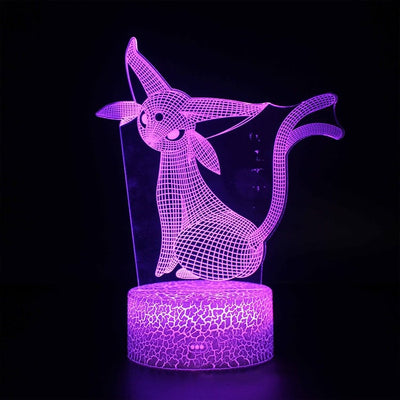 פוקימון – מנורת לד אספיון( משנה צבעים + שלט רחוק )