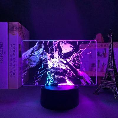 גנשין אימפקט – מנורת לד ריידן שוגון( משנה צבעים + שלט רחוק )