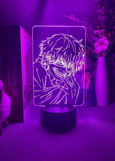 טוקיו גול – מנורת לד קאנקי( משנה צבעים + שלט רחוק )