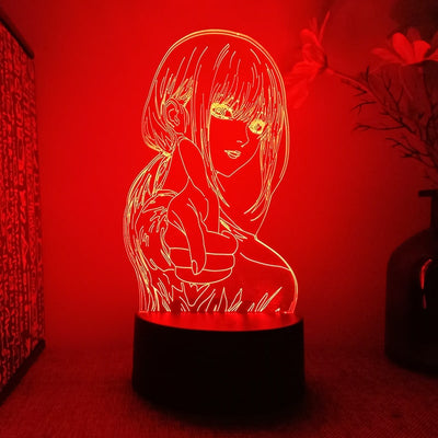 צ'יינסומן – מנורת לד מאקימה( משנה צבעים + שלט רחוק )