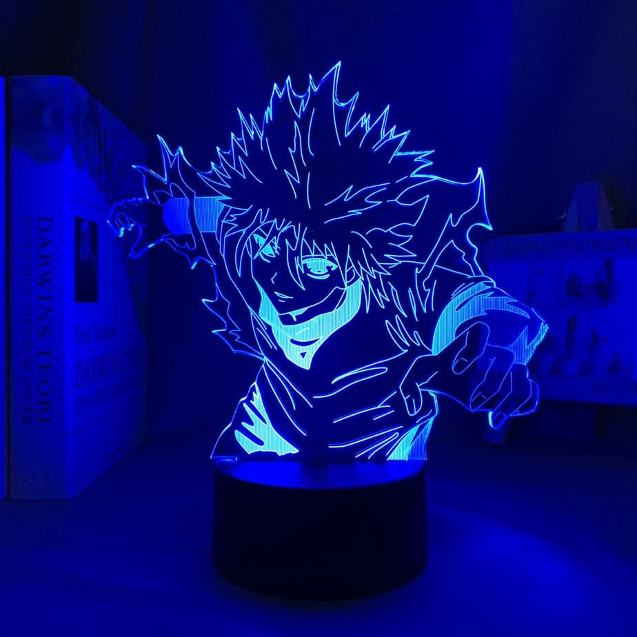 אנטר אנטר – מנורת 3D LED קילואה ( משנה צבעים + שלט רחוק )
