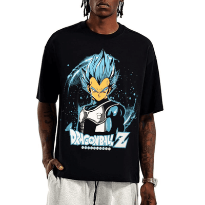 דרגון בול – חולצת טי שירט וג׳יטה סופר סאיין בלו