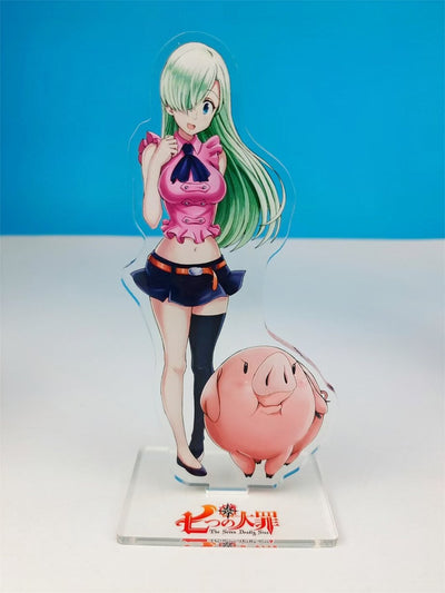 שבעת חטאי המוות - מעמד אקרילי אליזבת