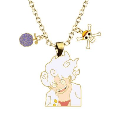 וואן פיס- שרשרת לופי גיר 5