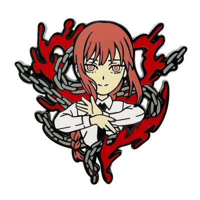 איש המסור - סיכת מתכת מאקימה