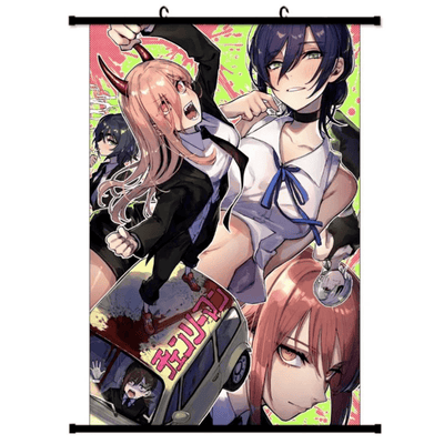 צ'יינסומן - מגילת קיר