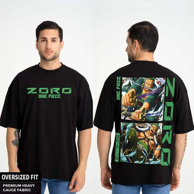 וואן פיס - חולצת טי שירט אוברסייז זורו