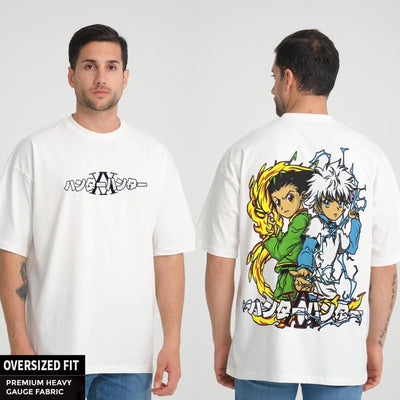 האנטר האנטר - חולצת טי שירט אוברסייז גון וקילואה