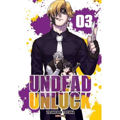 livro undead unluck- מנגה VOL.3