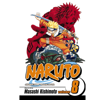 נארוטו- מנגה VOL.8