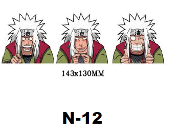 נארוטו - מדבקה תלת מימד ג'יראיה