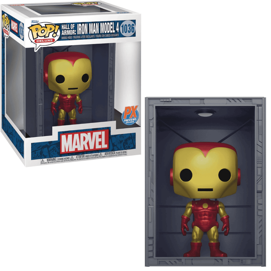 מארוול – בובת פופ היכל השריון: דגם 4 (FUNKO)