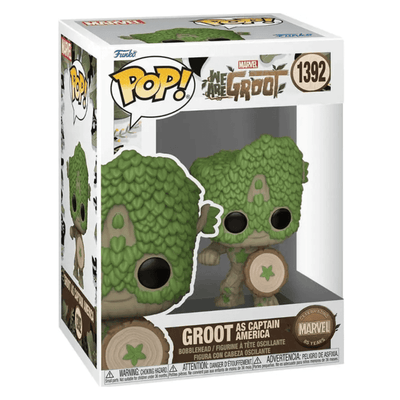 אנחנו גרוט-בובת פופ גרוט כקפטן אמריקה(FUNKO)