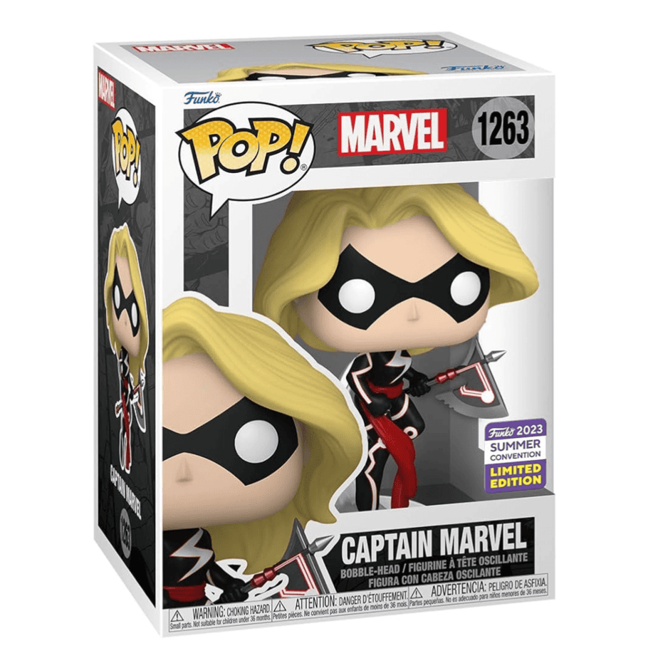 מארוול – בובת פופ קפטן מארוול (FUNKO)