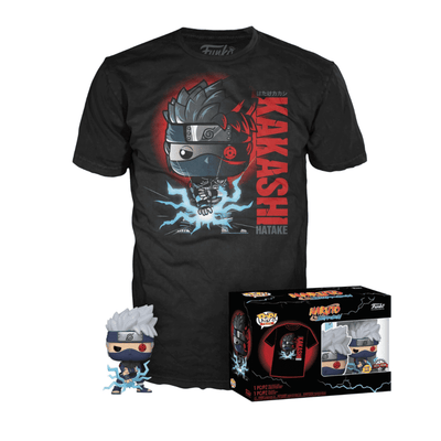 נארוטו – בובת פופ קאקשי + חולצה (מידה M)(FUNKO)