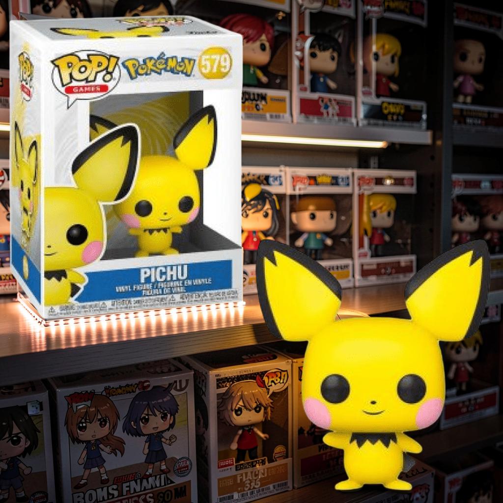 פיגורת פופ פיצ'ו פוקימון FUNKO POP #579 - בובת וויניל אספנות אנימה