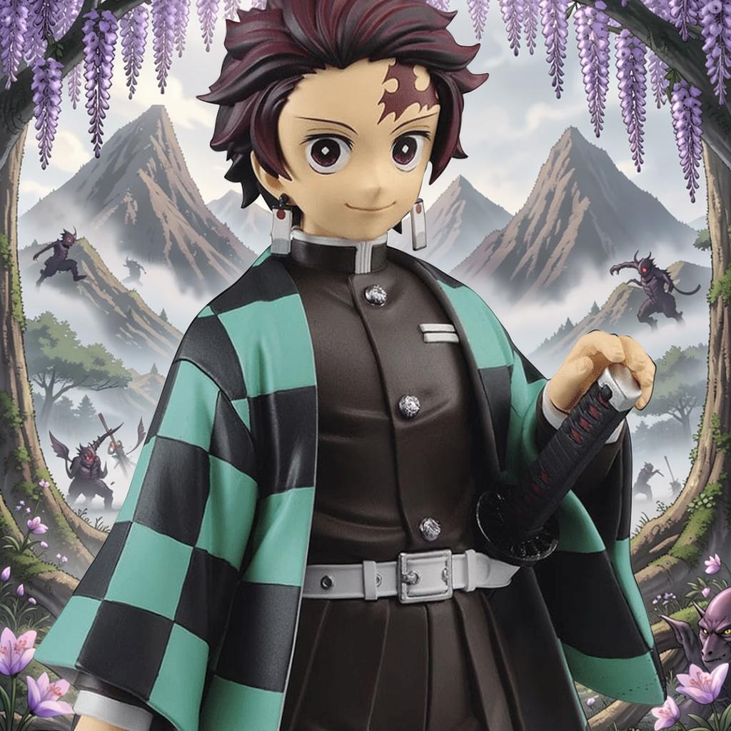 פיגורה Demon Slayer Tanjiro Kamado - דימון סלייר טנג'ירו קמאדו BANPRESTO באיכות פרמיום