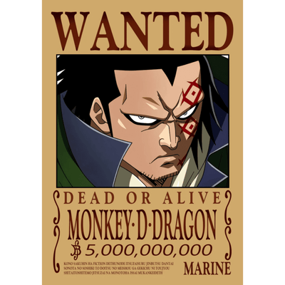 וואן פיס - פוסטר מבוקש מונקי די דרגון ;)