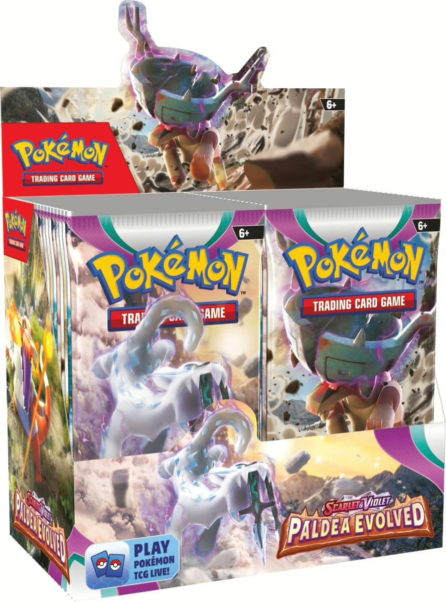 פוקימון – קלפים חבילה 1 SCARLET & VIOLET PALDEA EVOLVED