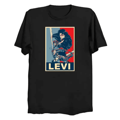 מתקפת הטיטאנים LEVI - חולצה (100% כותנה)