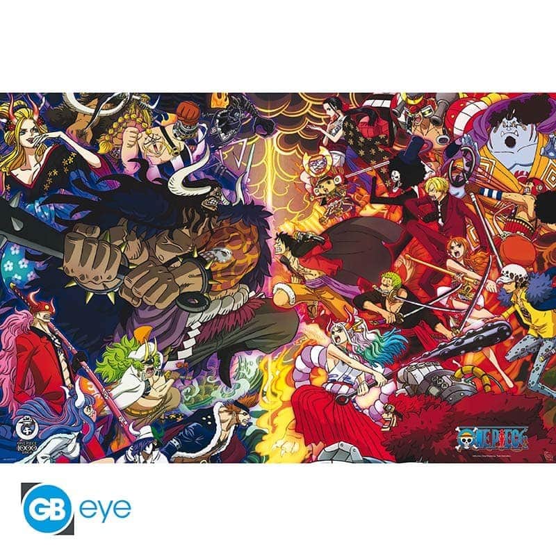 וואן פיס – פוסטר ענק הקרב הסופי ABYSTYLE