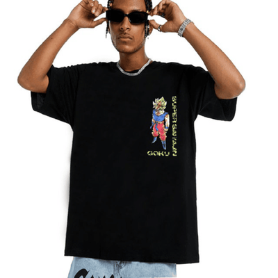 דרגון בול - חולצת טי שירט גוקו נגד פריזה