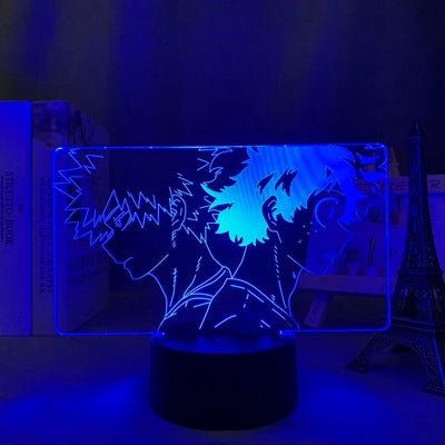 אקדמית הגיבורים שלי – מנורת לד דקו ובאקוגו ( משנה צבעים + שלט רחוק )