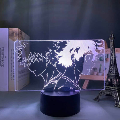 אקדמית הגיבורים שלי – מנורת לד דקו ובאקוגו ( משנה צבעים + שלט רחוק )