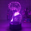 אנטר אנטר – מנורת 3D LED קילואה ( משנה צבעים + שלט רחוק )