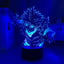 אנטר אנטר – מנורת 3D LED קילואה ( משנה צבעים + שלט רחוק )