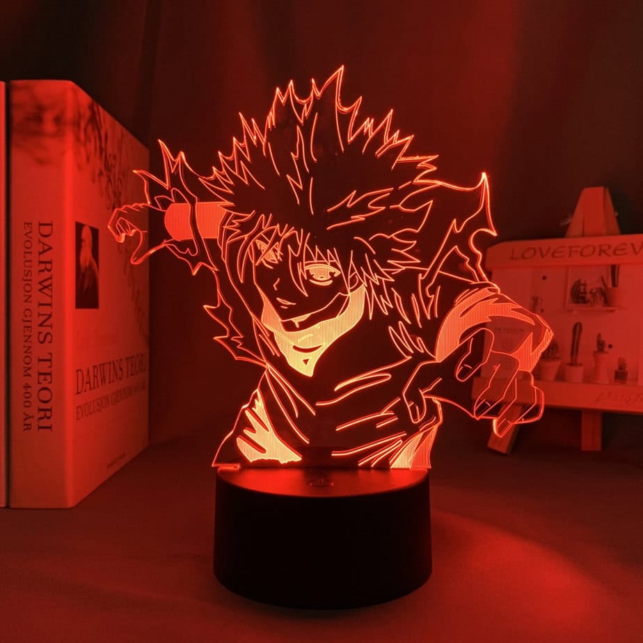 אנטר אנטר – מנורת 3D LED קילואה ( משנה צבעים + שלט רחוק )