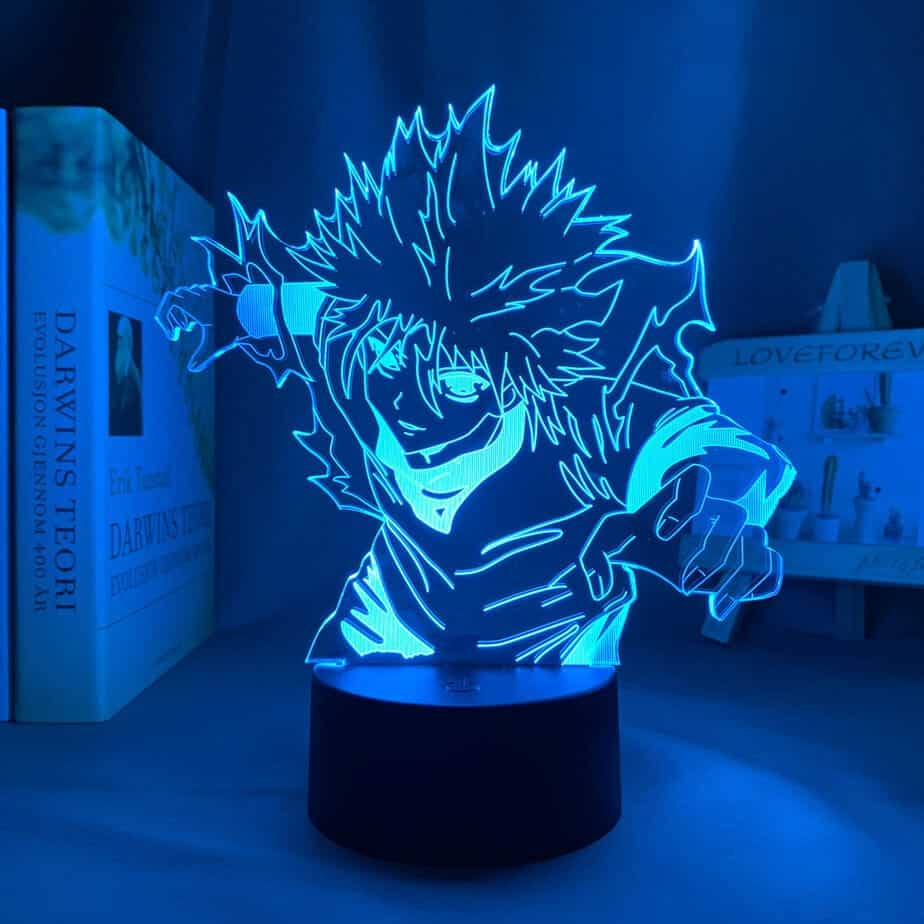 אנטר אנטר – מנורת 3D LED קילואה ( משנה צבעים + שלט רחוק )