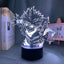 אנטר אנטר – מנורת 3D LED קילואה ( משנה צבעים + שלט רחוק )