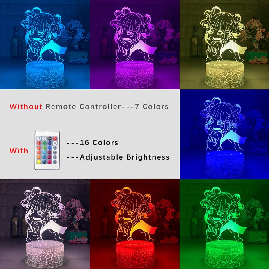 אקדמית הגיבורים שלי – מנורת לד טוגה ( משנה צבעים + שלט רחוק )