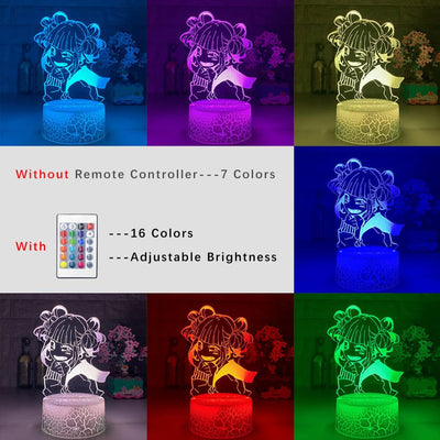 אקדמית הגיבורים שלי – מנורת לד טוגה ( משנה צבעים + שלט רחוק )