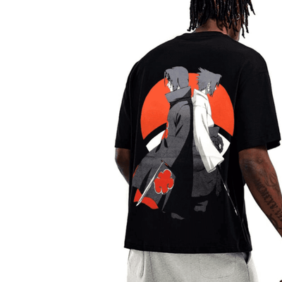 נארוטו - חולצת טי שירט סאסקה ואיטאצ׳י