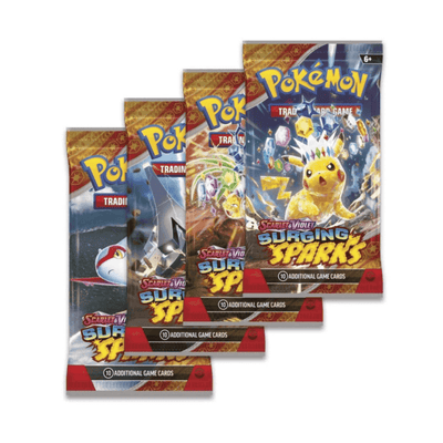 פוקימון – קלפים חבילה 1 SCARLET AND VIOLET SURGING SPARKS