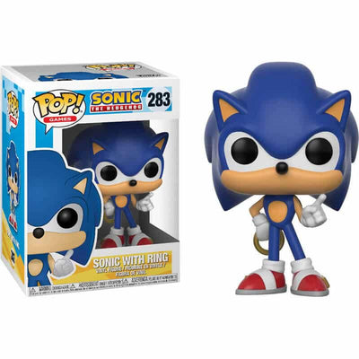 סוניק – בובת פופ סוניק עם טבעת זהב (FUNKO)