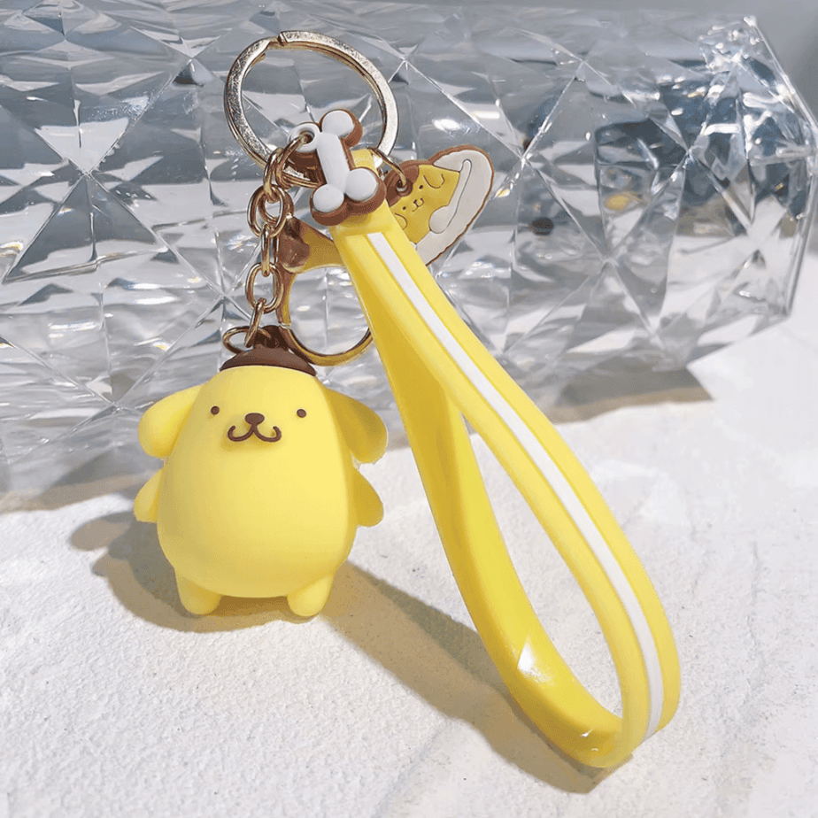 סאנריו – מחזיק מפתחות פומפומפורין