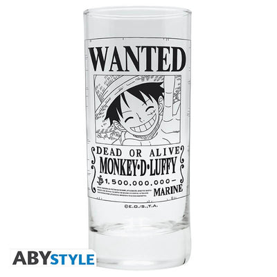 וואן פיס- סט של 3 כוסות לופי, סאנג'י וזורו ABYSTYLE