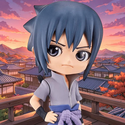 פיגורה סאסקה אוצ'יהא נארוטו - Q Posket Banpresto 14 ס״מ