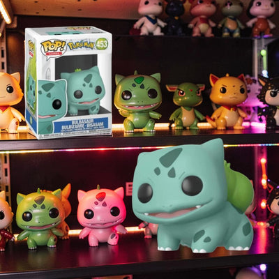 פיגורת פופ בולבזאור פוקימון FUNKO POP #453 - דמות אספנות אנימה