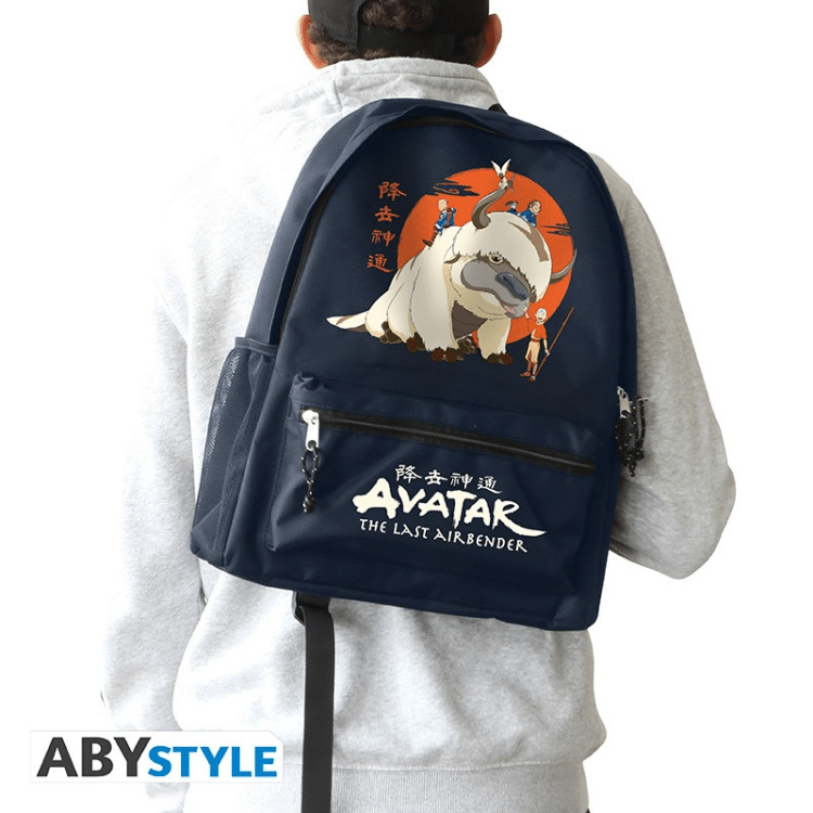 תיק גב אפה - Avatar The Last Airbender - דגם אנג ואפה ABYSTYLE