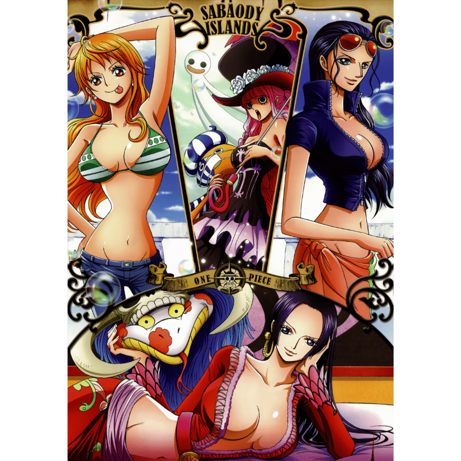 וואן פיס - פוסטר נאמי רובין פרונה הנקוק