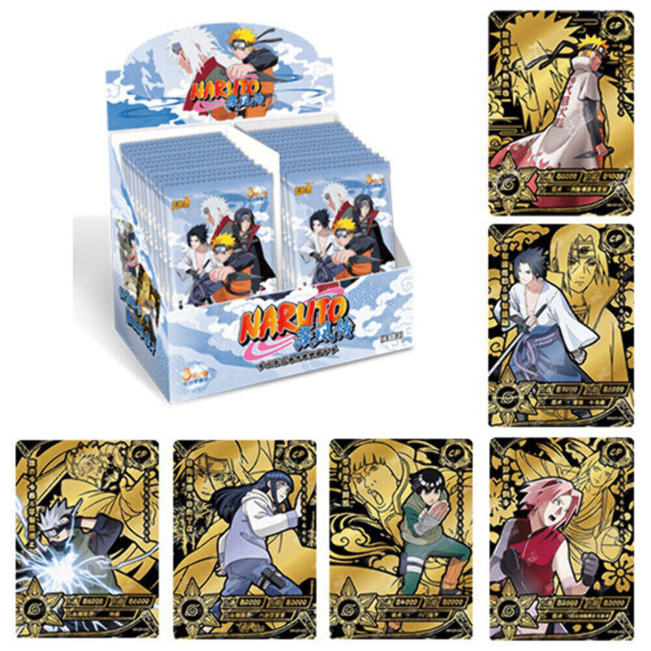 נארוטו - קלפי נינג'ה חלק 3 חבילה אחת