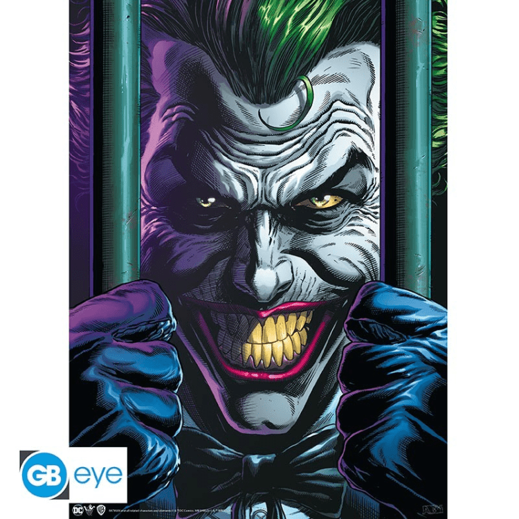 DC COMICS - זוג פוסטרים בטמן ג'וקר ABYSTYLE