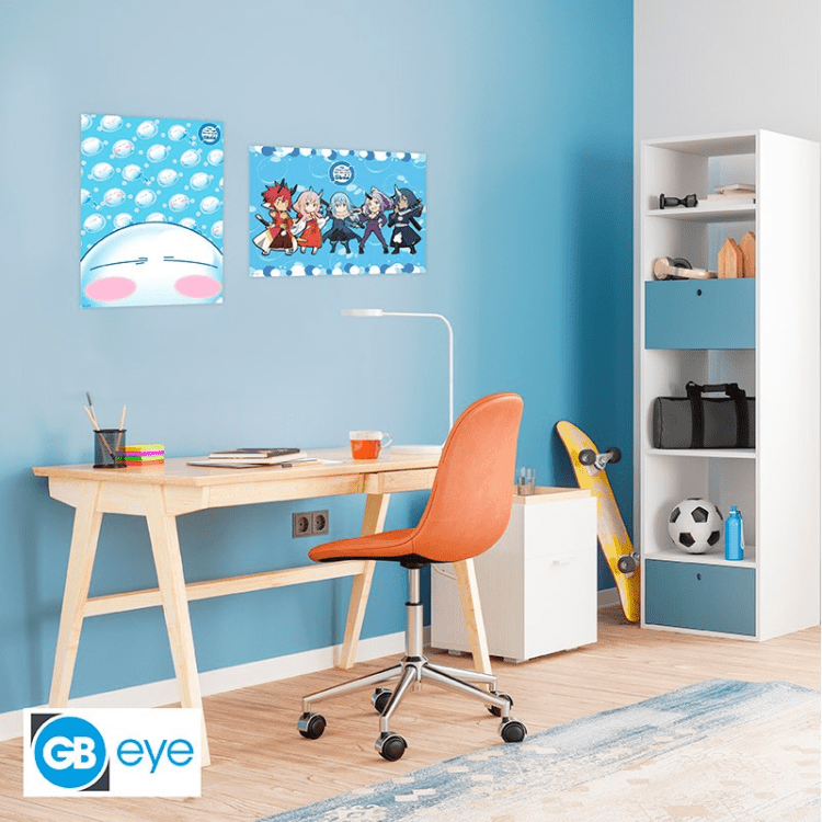 המקרה בו חזרתי לחיים בתור רפש - זוג פוסטרים ABYSTYLE