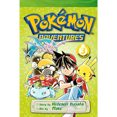 Pokémon Adventures (Red and Blue), Vol. 3
