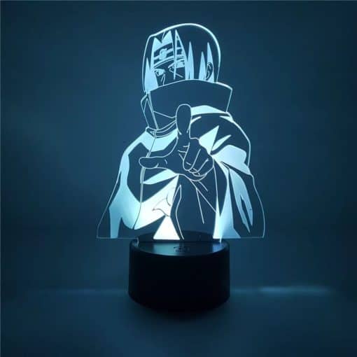 נארוטו - מנורת 3D LED איטאצ'י (משנה צבעים)